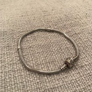 Authentic Pandora Sterling Silver Bracelet